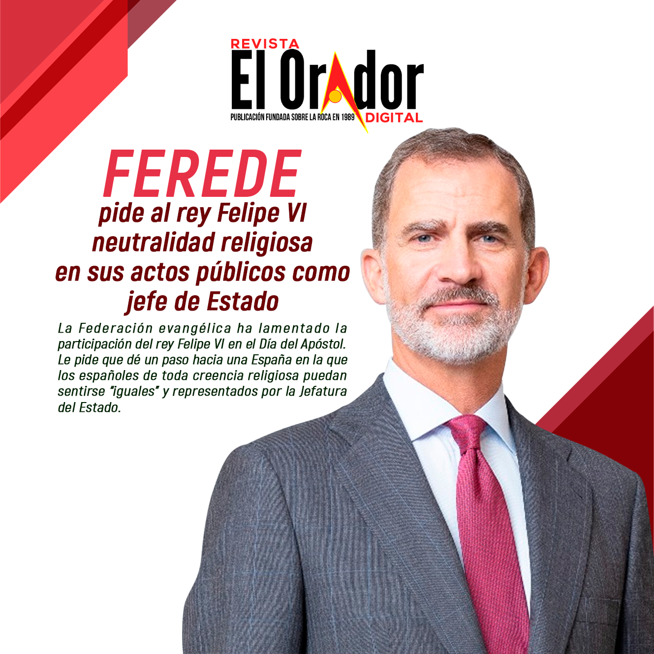 ferede-pide-al-rey-felipe-vi-neutralidad-religiosa-en-sus-actos