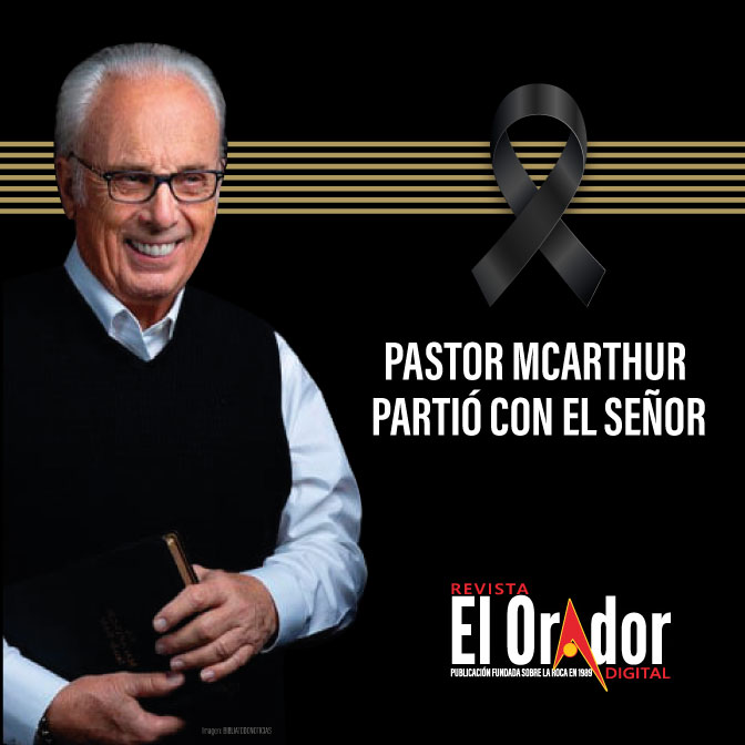JOHN MACARTHUR PARTIÓ CON EL SEÑOR