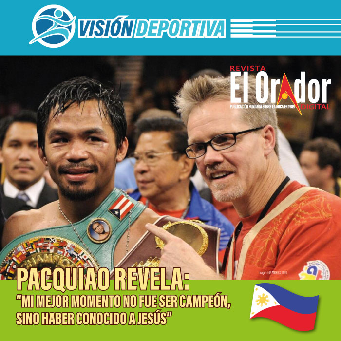 PAQUIAO CONOCE A JESÚS